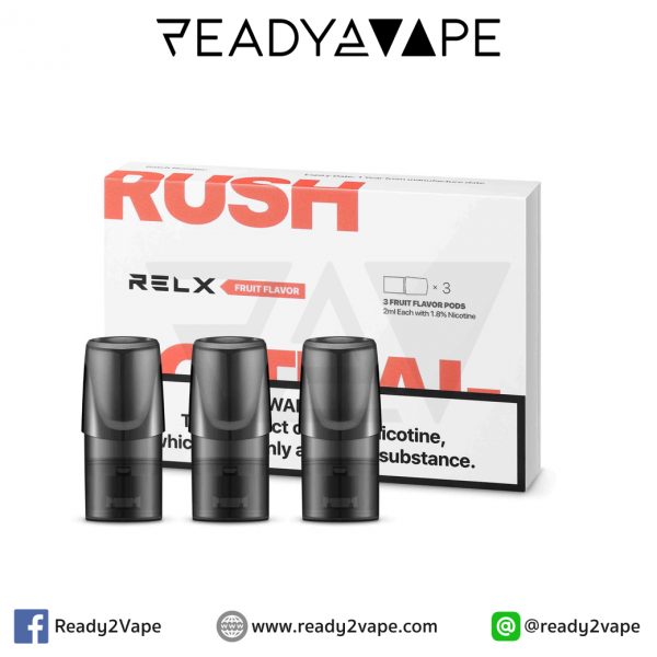 RELX Pod Fruit : น้ำยาบุหรี่ไฟฟ้าสำหรับ RELX