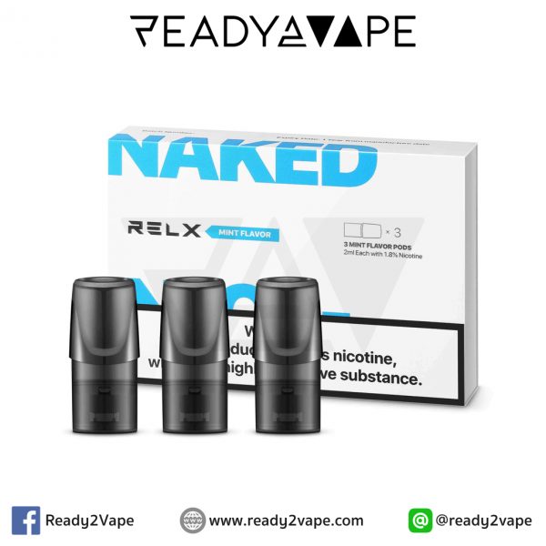 RELX Pod Mint : น้ำยาบุหรี่ไฟฟ้าสำหรับ RELX
